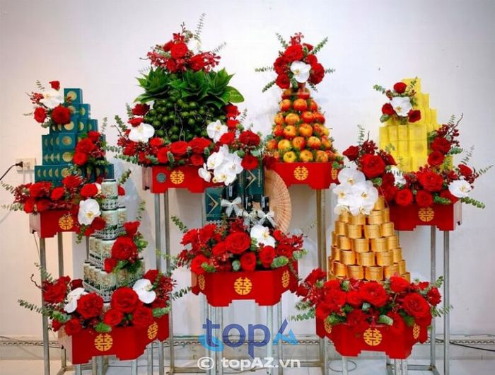 Nhung Anh Wedding - Biểu tượng của sự hoàn hảo trong dịch vụ làm mâm quả cưới hỏi cao cấp tại Thái Nguyên
