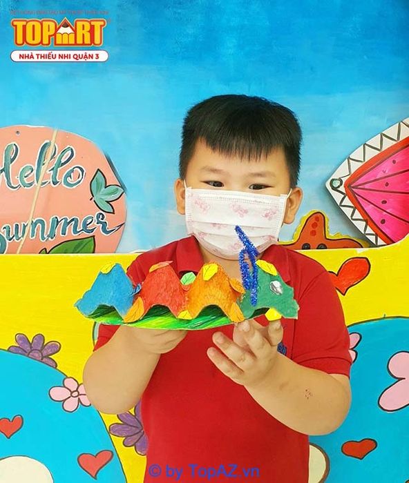 Lớp học vẽ dành cho trẻ tại TPHCM