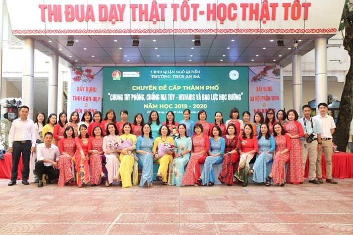 Hình ảnh đẹp về THCS An Đà