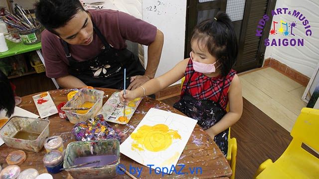 Trung tâm dạy vẽ cho trẻ tại TPHCM
