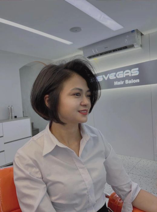 Tác phẩm tóc ngắn nghệ thuật tại Viện tóc Lasvegas