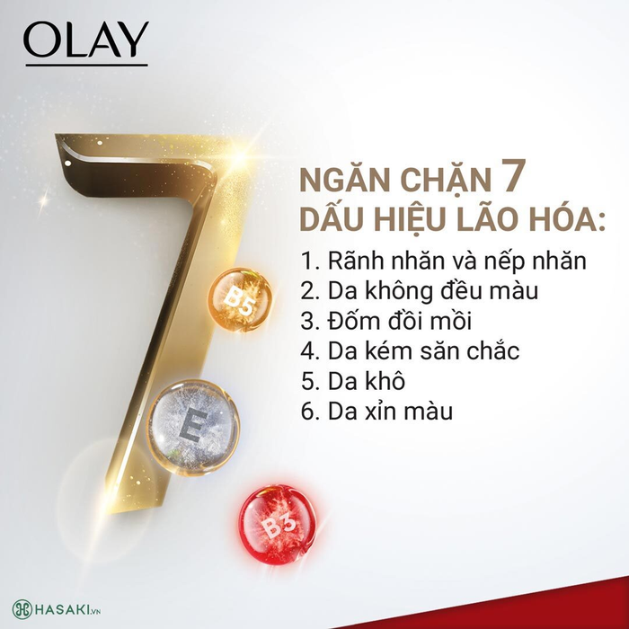Kem Dưỡng Olay Total Effects Ngăn Ngừa Và Bảo Vệ Da Khỏi 7 Dấu Hiệu Lão Hóa