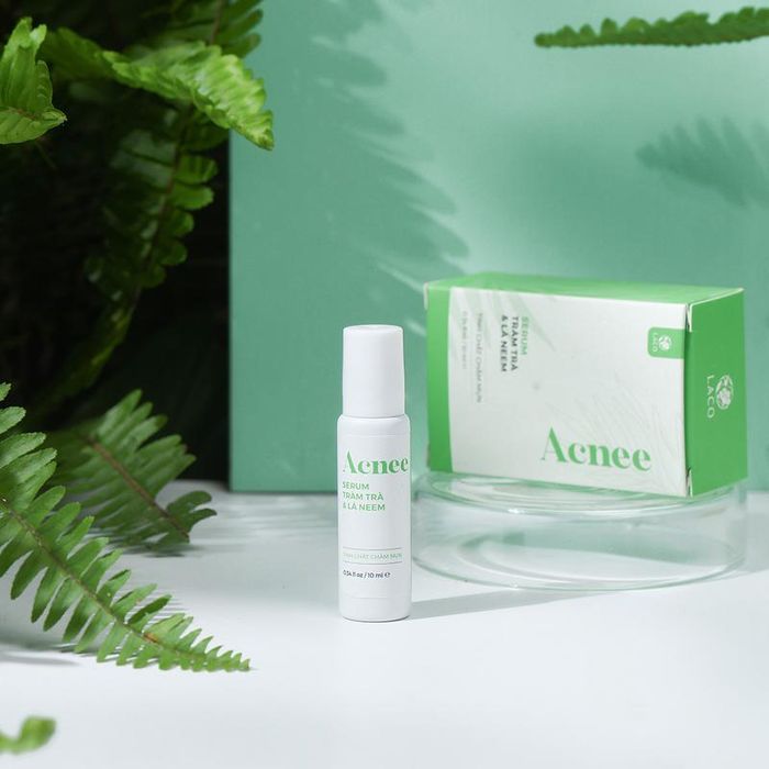 Hình ảnh thực tế Laco Acnee Serum - Tinh chất chấm mụn thảo dược thiên nhiên