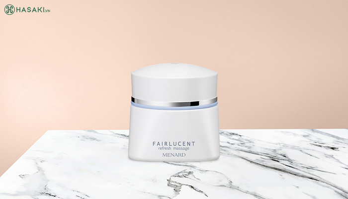 Kem Tẩy Trang & Massage Menard Fairlucent Refresh Massage A Mờ Thâm Nám 150g