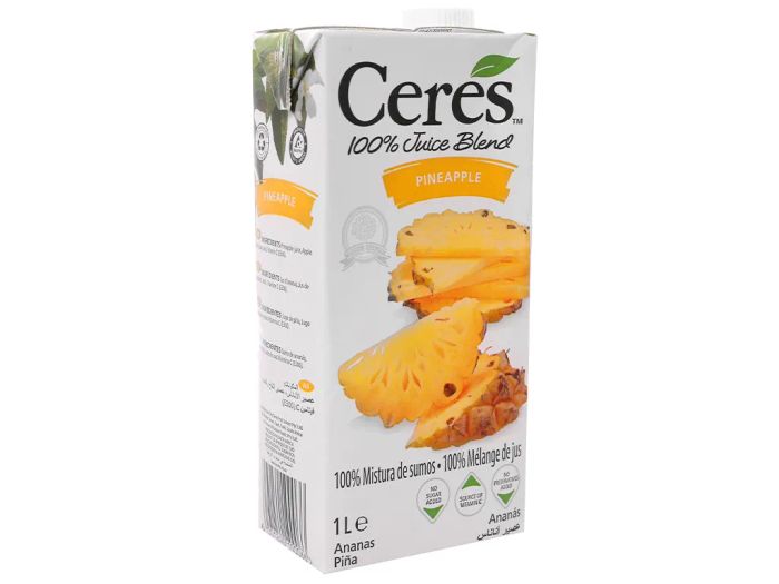 Hình ảnh hộp nước ép dứa Ceres