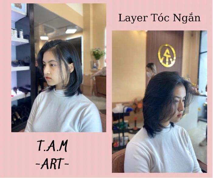 Hình ảnh tác phẩm tóc ngắn tại Beauty Salon Tâm Artist