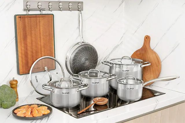 Bộ nồi bếp từ 5 món GUME KOREA - Chất lượng Hàn Quốc, giá thành Việt Nam