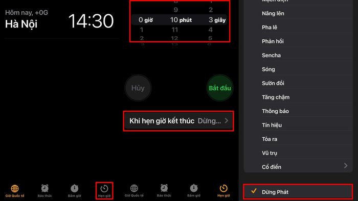 Hướng dẫn cài đặt hẹn giờ tắt YouTube bằng ứng dụng Đồng hồ trên iPhone