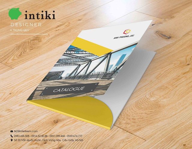 Mẫu catalogue sáng tạo từ In Tiết Kiệm