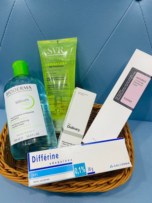 Góc mỹ phẩm chăm sóc da tại TiDi Cosmetic