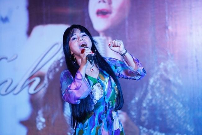 Hình ảnh ca sĩ Ngọc Ánh trên sân khấu ảnh 1