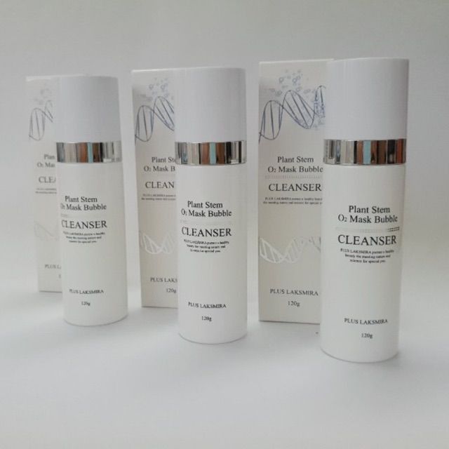 Hình ảnh chi tiết Sữa Rửa Mặt O2 Plus Laksmira (ảnh 2) - Công nghệ bọt khí O2 đột phá