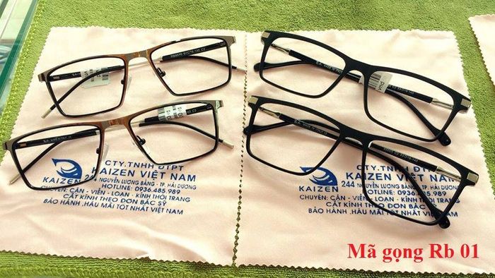 Hệ thống máy móc hiện đại tại Kính Mắt Kaizen