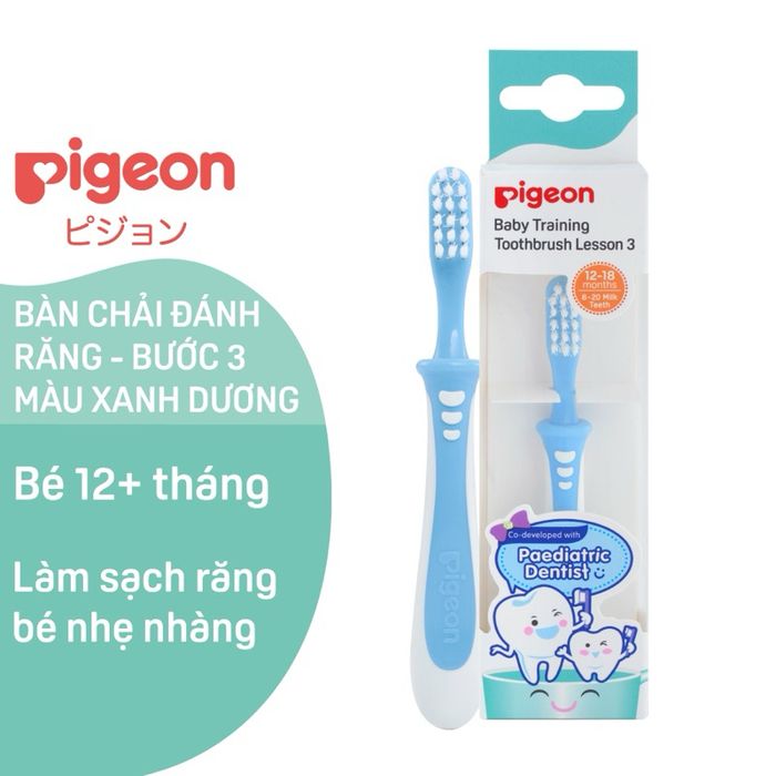Hình ảnh chi tiết bàn chải Pigeon Bước 3 cho trẻ