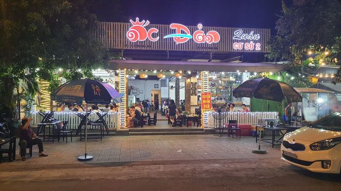 Không gian sang trọng tại Ốc Đảo Quán