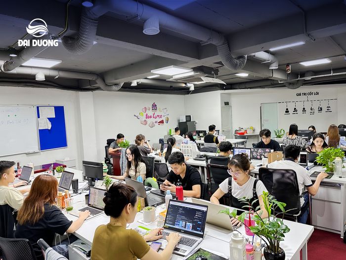 Hình ảnh hệ thống kho vận hiện đại của Đại Dương