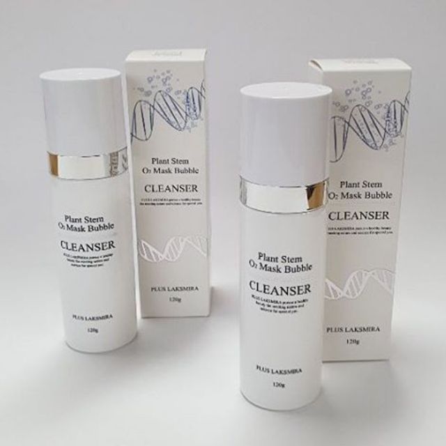 Hình ảnh thực tế Sữa Rửa Mặt O2 Plus Laksmira (ảnh 1) - Bọt khí O2 siêu nhỏ