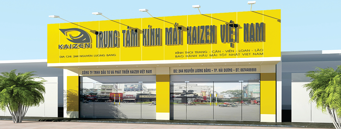 Không gian hiện đại tại Kính Mắt Kaizen