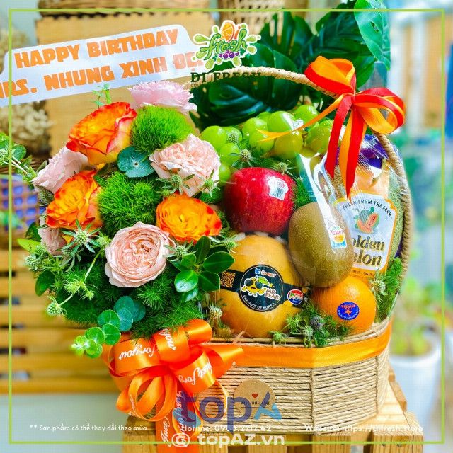Những mẫu giỏ quà trái cây tinh tế từ Di Fresh