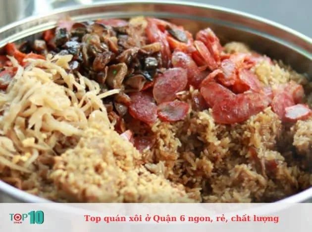 Xôi Bát Bửu - Thiên đường của những tín đồ xôi ngọt