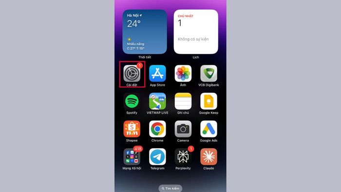 Các thao tác hủy gói dùng thử YouTube Premium trên iPhone - bước đầu tiên