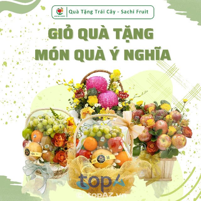 Sachi Fruit - Nghệ thuật trao gửi yêu thương qua từng giỏ quà