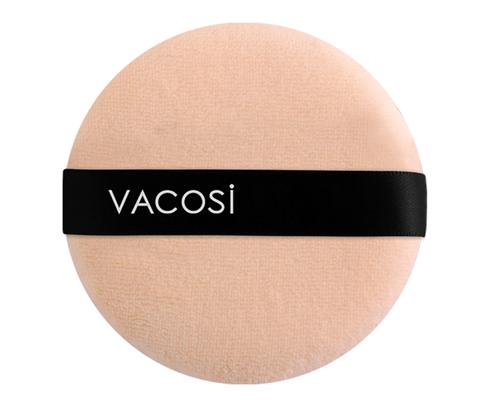 Bông Phấn Khô Tròn Vacosi Round Puff Size Lớn 