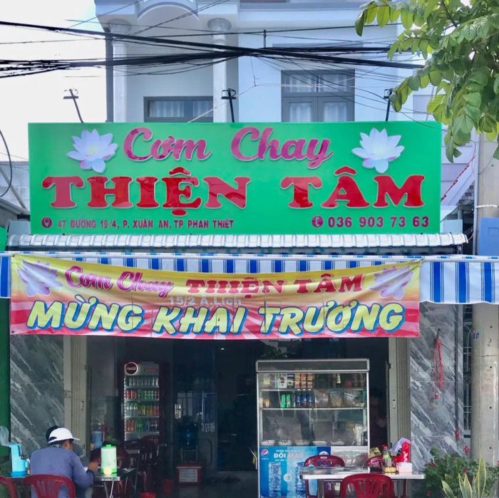 Góc ẩm thực ấm cúng tại Thiện Tâm