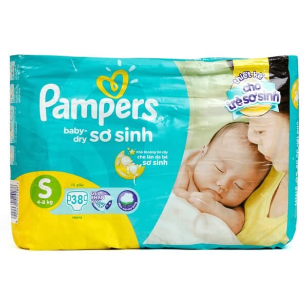 Tã Dán Pampers ảnh 1 - Công nghệ Dry Max độc quyền thấm hút tức thì, cho bé yêu thoải mái vận động cả ngày dài.
