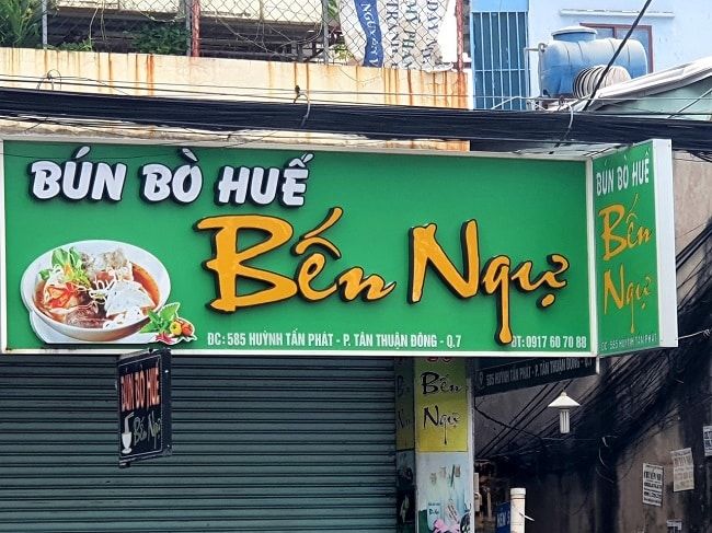 Bún Bò Huế - Bến Ngự – Quán ngon không thể bỏ qua