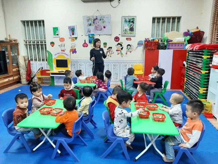 Hình ảnh Nhóm trẻ tư thục Tâm An – Khoảnh khắc học tập đáng nhớ