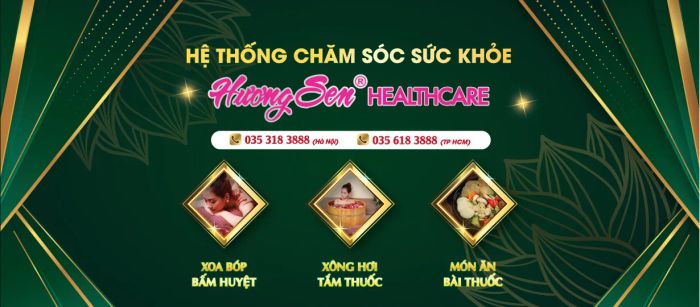 Không gian sang trọng và đẳng cấp tại Hương Sen Healthcare