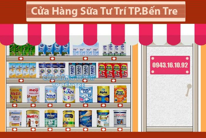 Hình ảnh không gian Cửa Hàng Sữa Tư Trí
