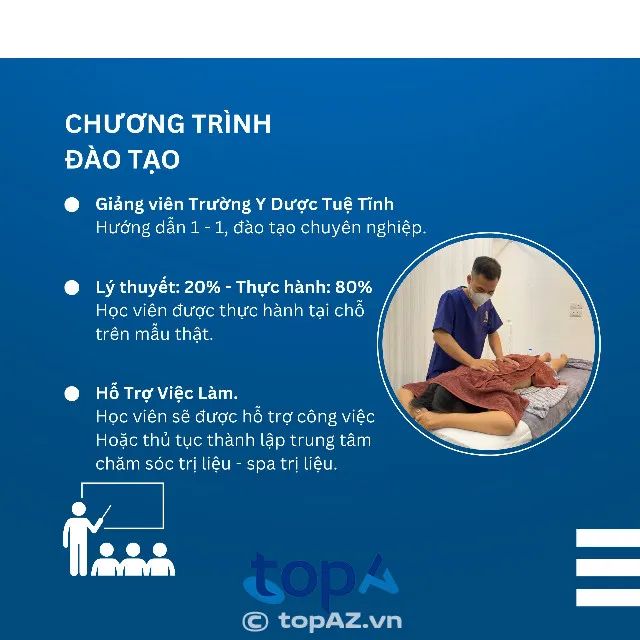 Khóa đào tạo chuyên sâu Xoa bóp - Bấm huyệt trị liệu chuẩn Y học cổ truyền