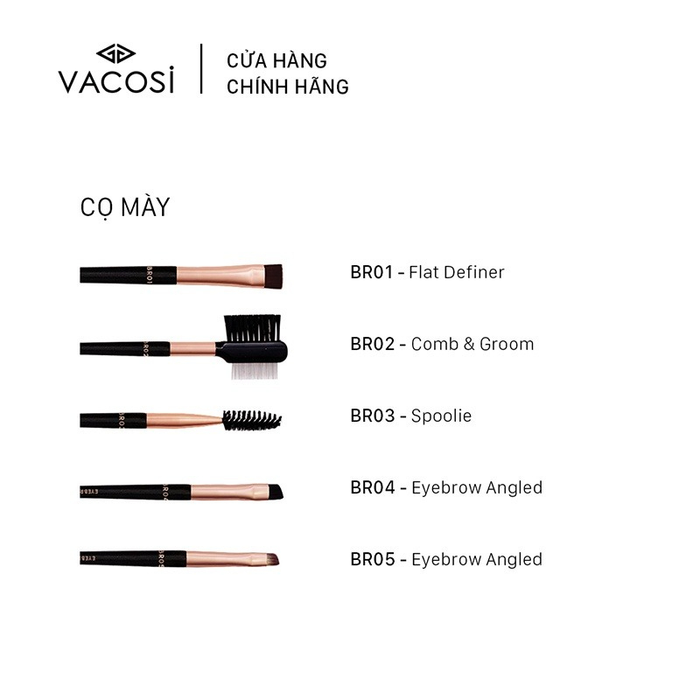 Cọ Chân Mày VACOSI hiện đã có mặt tại Hasaki