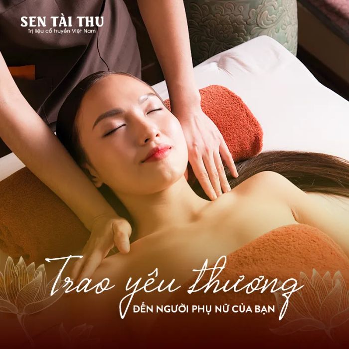 Không gian trị liệu sang trọng tại Sen Tài Thu