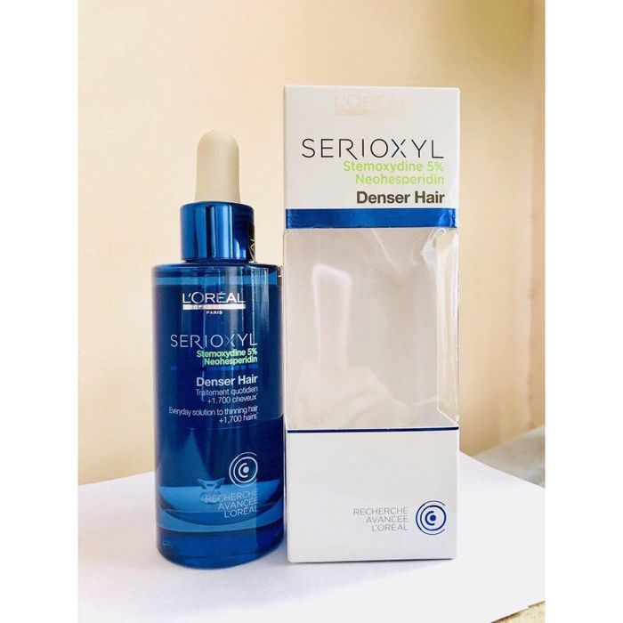 Tinh chất kích thích mọc tóc L'Oréal Serioxyl Denser Hair ảnh 1