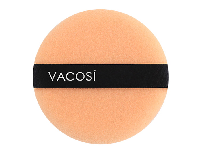 Bông Phấn Khô Tròn Vacosi Round Puff Size Trung