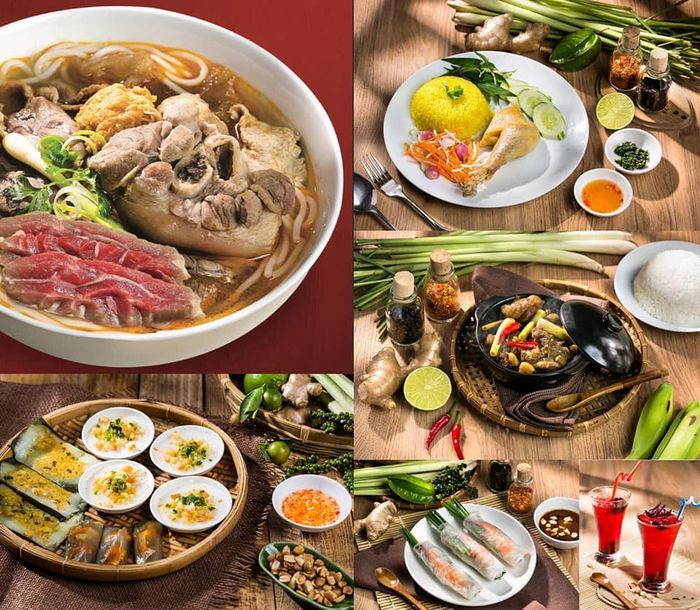 Hình ảnh tô bún bò Huế An Hòa bốc khói nghi ngút