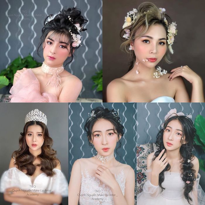 Hình ảnh lớp đào tạo makeup chuyên nghiệp tại studio