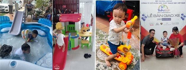Baby Của Tôi tự hào là thiên đường đồ chơi với đầy đủ các thể loại từ giáo dục đến vận động, đáp ứng mọi nhu cầu vui chơi của trẻ nhỏ