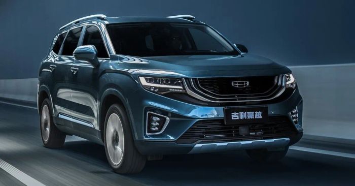 Hình ảnh dòng xe Geely đột phá