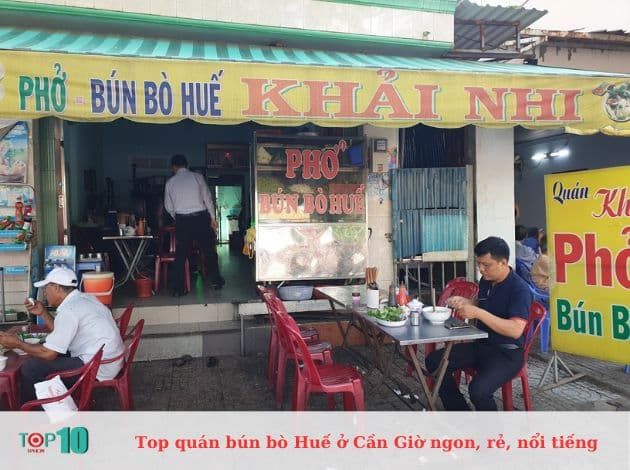 Bún bò Khải Nhi - Tinh hoa ẩm thực Huế giữa lòng Cần Giờ