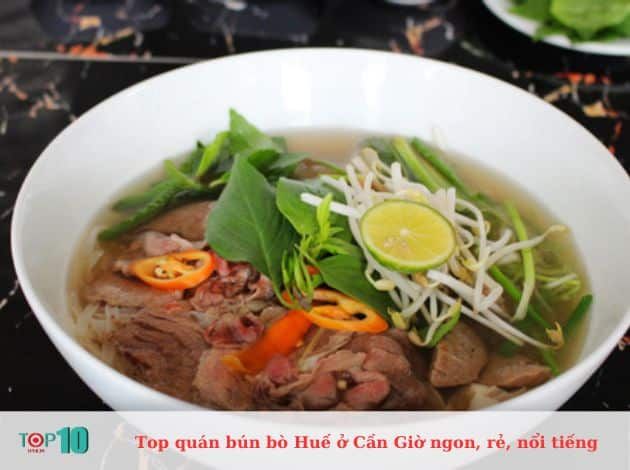 Bún Bò & Phở Hiếu - Góc ẩm thực Huế đậm đà tại Cần Giờ