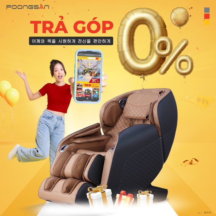 Hình ảnh 1 - Ghế massage cao cấp Poongsan