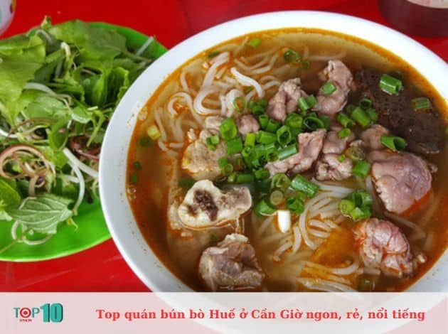 Bún Bò Ba Lộc - Đặc sản Huế giữa lòng Cần Giờ