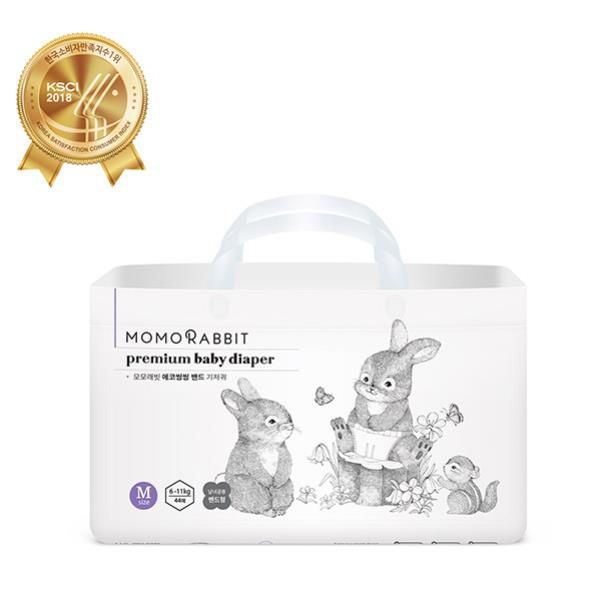 Hình ảnh thực tế Tã Dán Momo Rabbit phiên bản Hàn Quốc