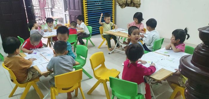 Hình ảnh Trường Mầm Non Ban Mai – Khoảnh khắc học tập đáng yêu