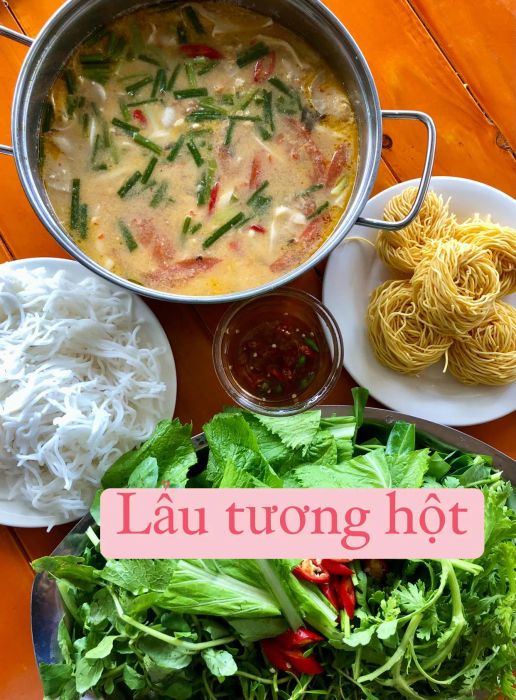 Góc thưởng thức ẩm thực chay tại Vị Mộc
