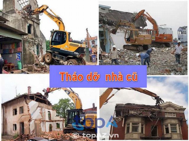 Đơn vị dẫn đầu về uy tín trong lĩnh vực phá dỡ nhà tại TPHCM